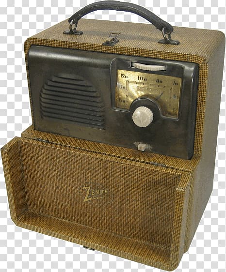 Sound box Radio M, old radio transparent background PNG clipart