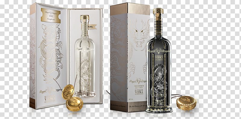 Liqueur Royal Dragon Vodka Wine Liquor, vodka transparent background PNG clipart