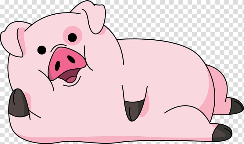 Drawing Pig Mabel Pines Dipper Pines, gravity falls transparent background PNG clipart
