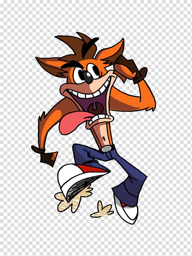 Fan art Crash Bandicoot, crash bandicoot transparent background PNG clipart