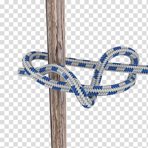 Knot Timber hitch Rope Necktie Bow and arrow, rope transparent background PNG clipart