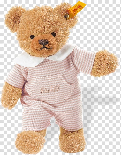 Teddy bear Margarete Steiff GmbH Stuffed Animals & Cuddly Toys, Teddy Bear sleep transparent background PNG clipart