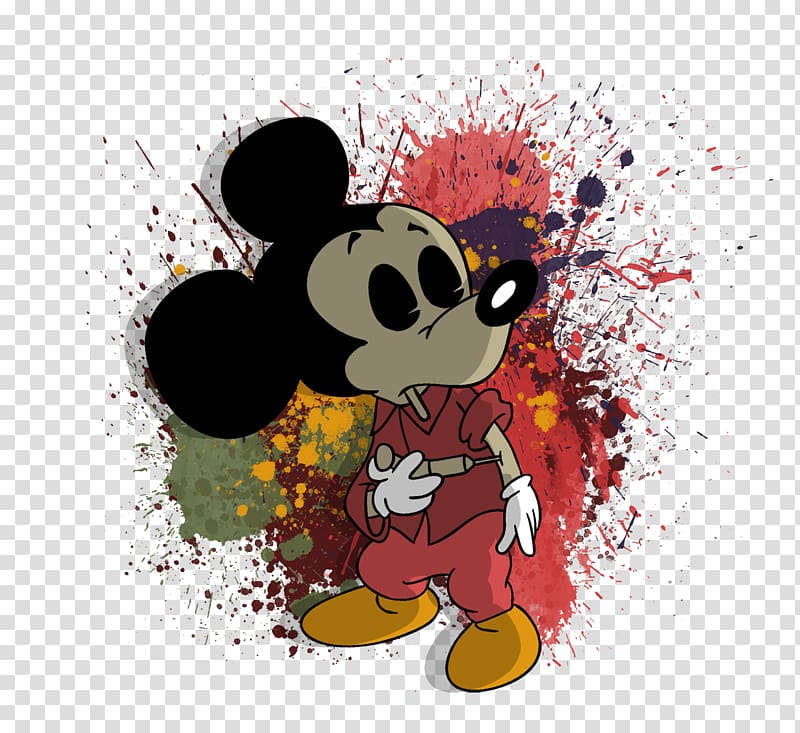 Mickey Mouse Minnie Mouse Goofy Smoking, mouse transparent background PNG clipart