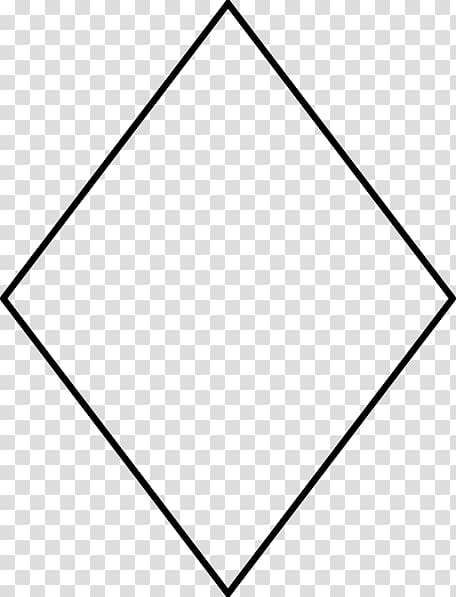 Diamond Rhombus Shape , Oval Outline transparent background PNG clipart