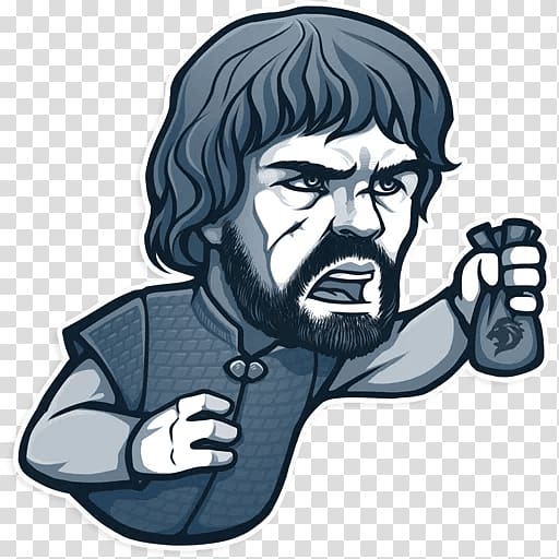 Tyrion Lannister Game of Thrones Winter Is Coming Cersei Lannister Sticker, Game of Thrones transparent background PNG clipart
