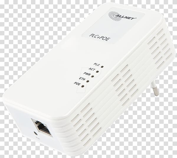 Adapter Wireless Access Points Power-line communication Power over Ethernet HomePlug, others transparent background PNG clipart