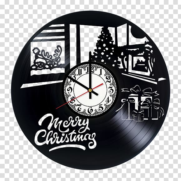 Clock Nursery Wall House Decorative arts, Marry Christmas transparent background PNG clipart