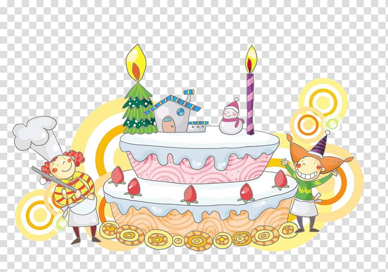 Birthday cake Christmas cake Bakery, My birthday cake transparent background PNG clipart