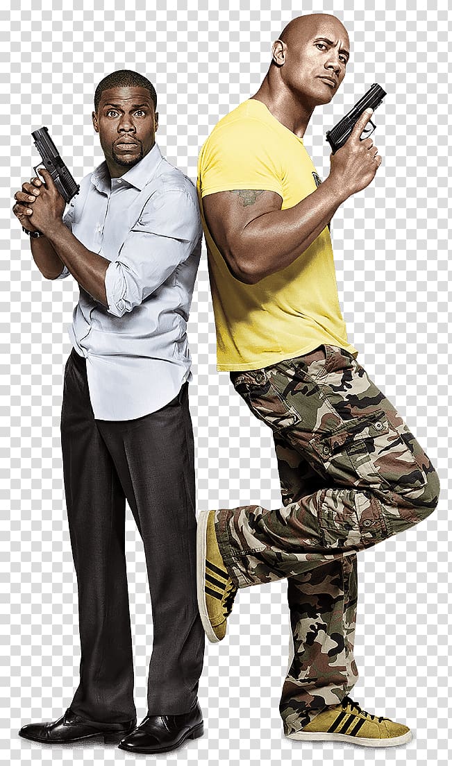 Dwayne Johnson Central Intelligence Agency Kevin Hart Bob Stone, kevin hart transparent background PNG clipart