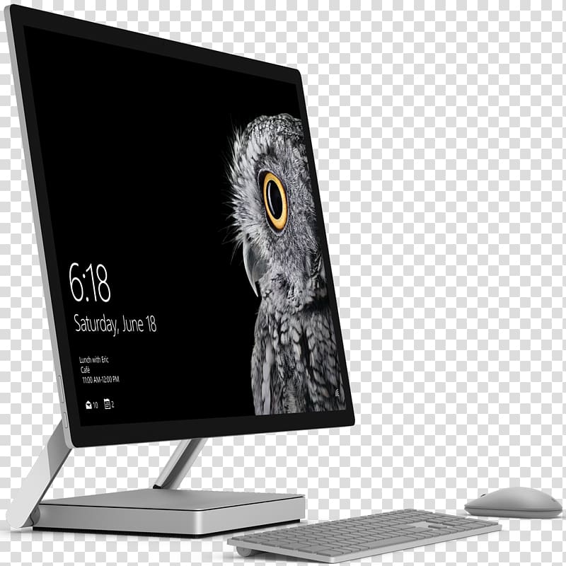 Surface Studio Microsoft All-in-one Desktop Computers, microsoft transparent background PNG clipart