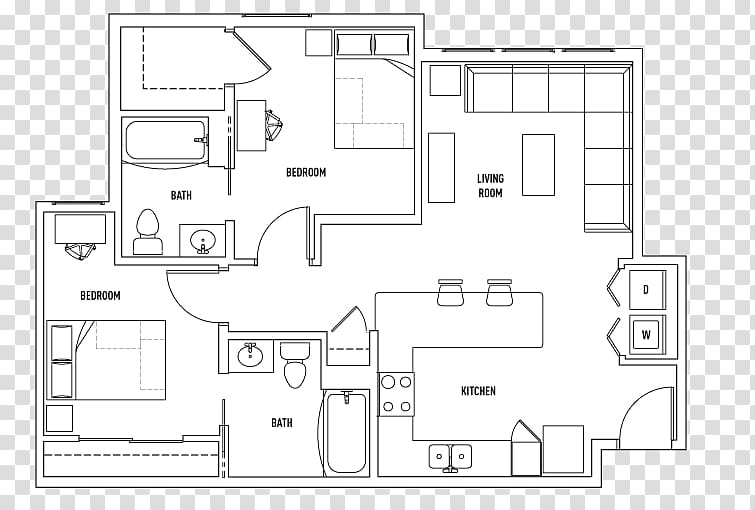 Floor plan Residential area Land lot, design transparent background PNG clipart