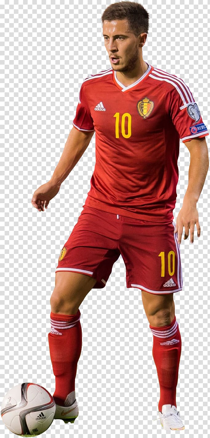 man playing soccer ball, Eden Hazard Belgium national football team 2018 World Cup Football player, football transparent background PNG clipart