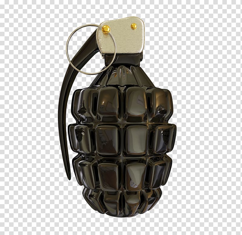 Mk 2 grenade Shell Bomb, Grenade F1 transparent background PNG clipart