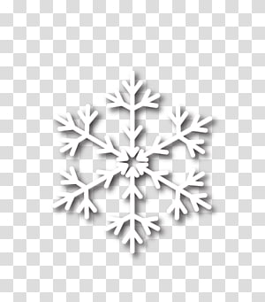 Symmetry Line Point Black and white Pattern, Snowflake , white snowflake  illustration transparent background PNG clipart