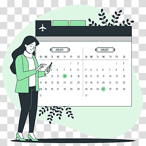 illustration, Date picker, calendar, date, planner, organize, app, choice transparent background PNG clipart thumbnail