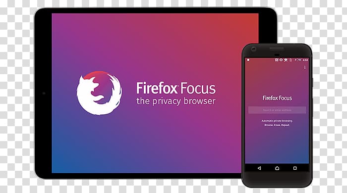 Firefox Focus Web browser Mobile browser Android, Tech Flyer transparent background PNG clipart