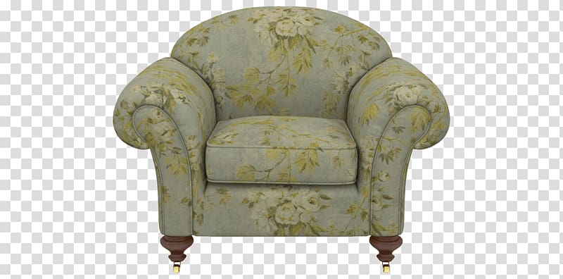 Club chair Table Slipcover Couch, celadon transparent background PNG clipart