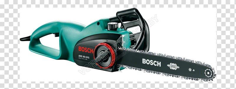 Bosch AKE 35 1800W Black,Green Power Chainsaw Bosch Chain saw ake Robert Bosch GmbH, chainsaw transparent background PNG clipart