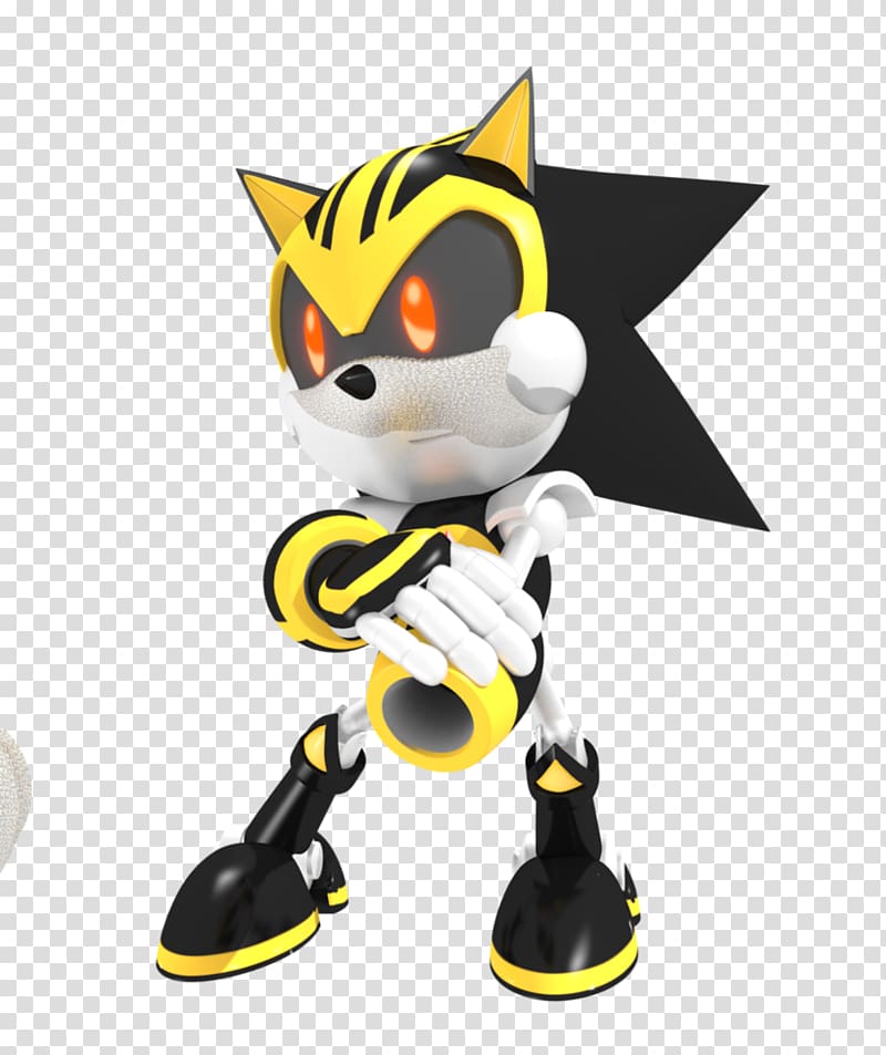 Metal Sonic Rendering 3D computer graphics Robot Sonic the Hedgehog, shard transparent background PNG clipart