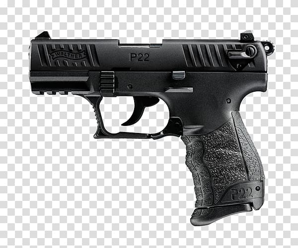 Walther P22 Carl Walther GmbH .22 Long Rifle Walther PPQ Walther PK380, Handgun transparent background PNG clipart