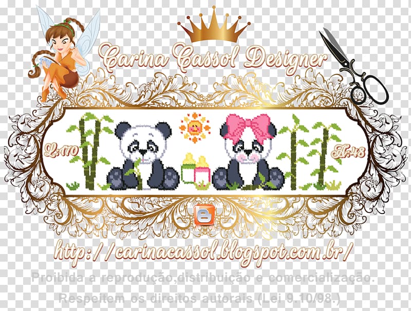 Cross-stitch Plot Embroidery Pattern, urso aviador transparent background PNG clipart