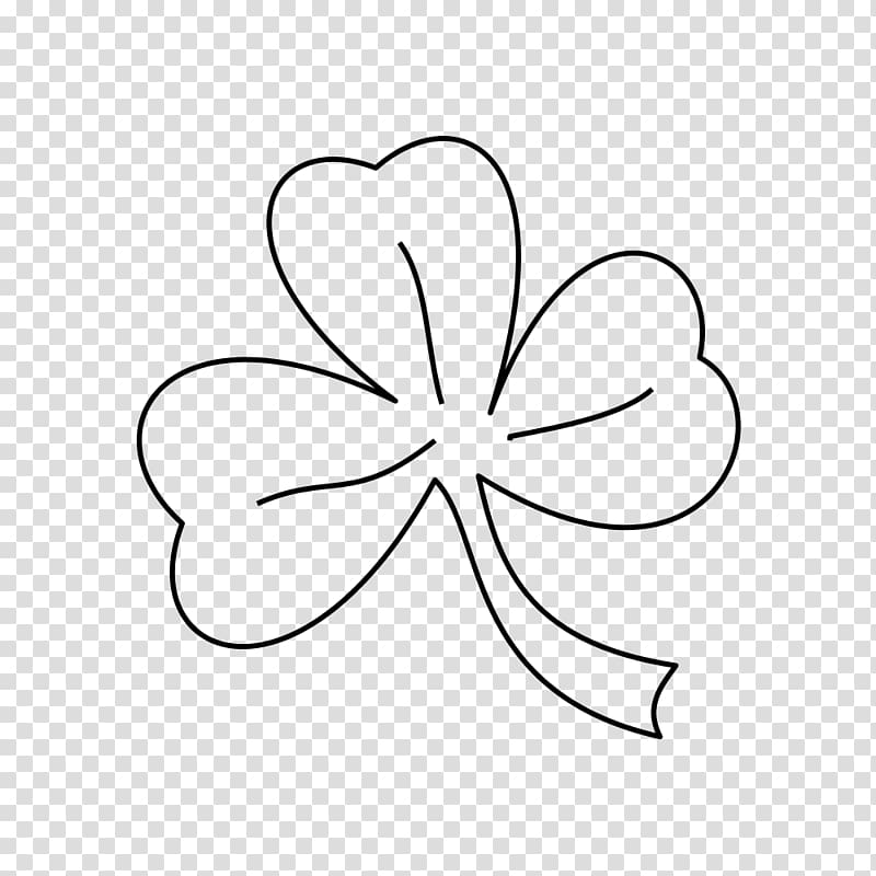 Drawing Heraldry Clover Figura, shamrock transparent background PNG clipart