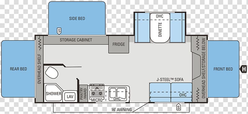 Caravan Popup camper Campervans Jayco, Inc. Floor plan, others transparent background PNG clipart