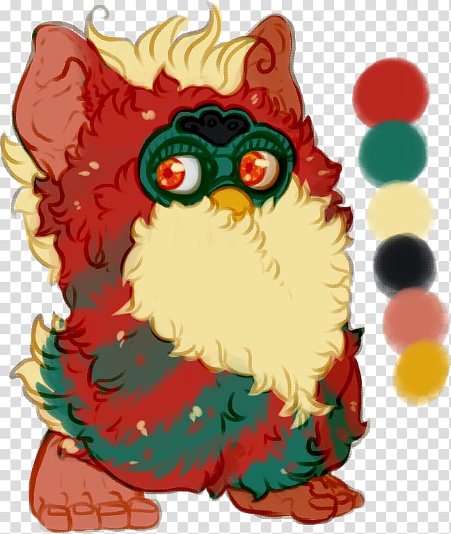Owl Furby Christmas ornament Christmas tree, owl transparent background PNG clipart