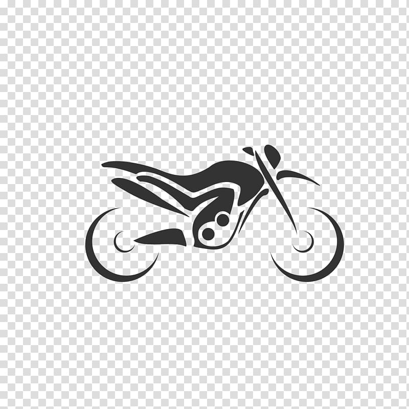 Logo Motorcycle Speed Racer, motorbike transparent background PNG clipart
