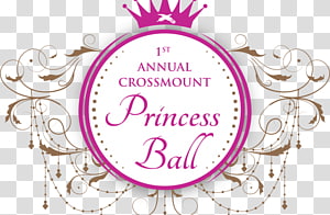 Princess Crossmount Village Tiara Ball Logo, kids Ball transparent background PNG clipart thumbnail