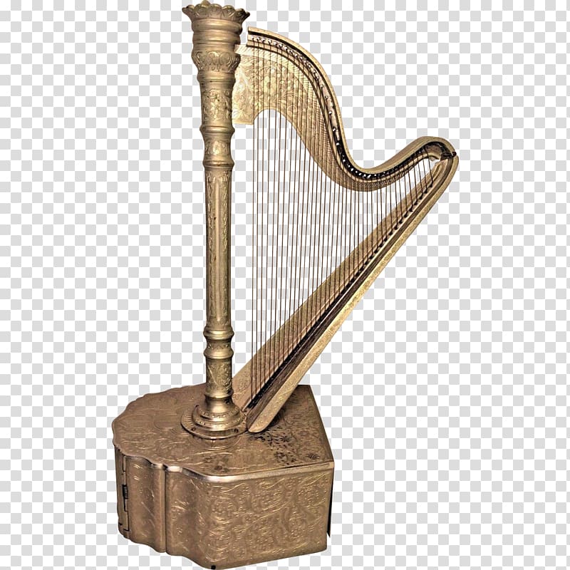 Musical Instruments Celtic harp Music Boxes, harp transparent background PNG clipart