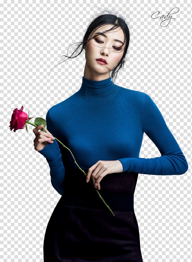 Hye-rim Park Model Harper\'s Bazaar Fashion, sheng yi xing rong transparent background PNG clipart