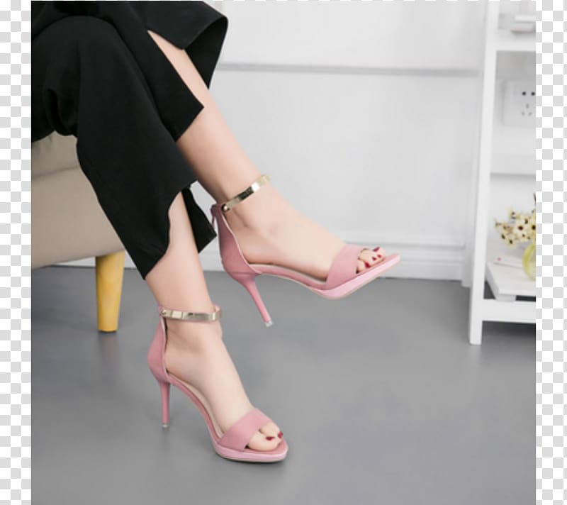 High-heeled shoe Sandal Boot Slipper, sandal transparent background PNG clipart