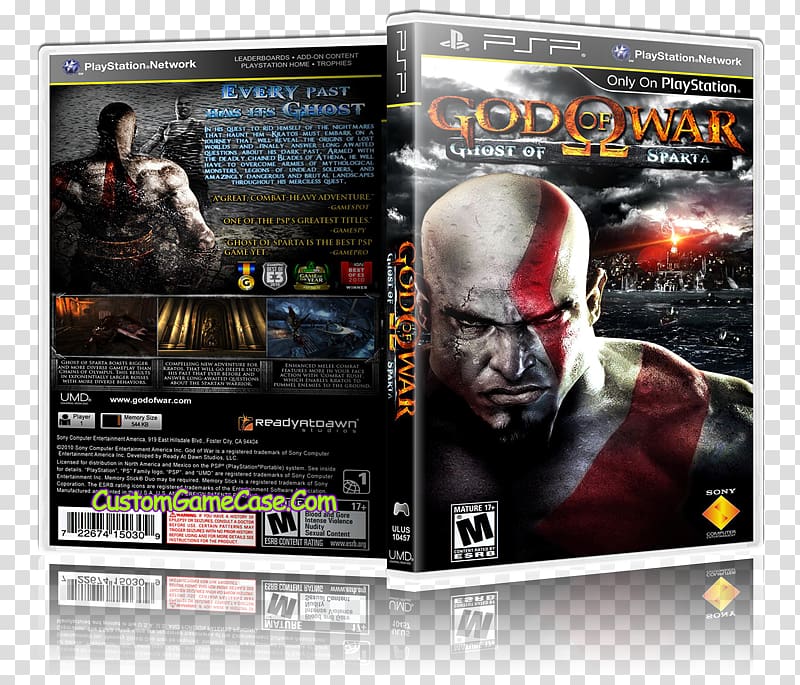 God of War: Chains of Olympus God of War: Ghost of Sparta God of War II PlayStation, kratos god of war 3 transparent background PNG clipart