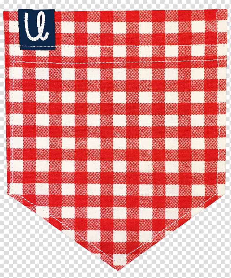 Gingham Bag Check Textile Fashion, red gingham transparent background PNG clipart