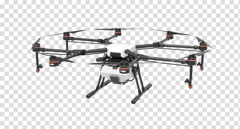 Unmanned aerial vehicle Agricultural drones DJI Agriculture Quadcopter, Unmanned Aerial Vehicle transparent background PNG clipart