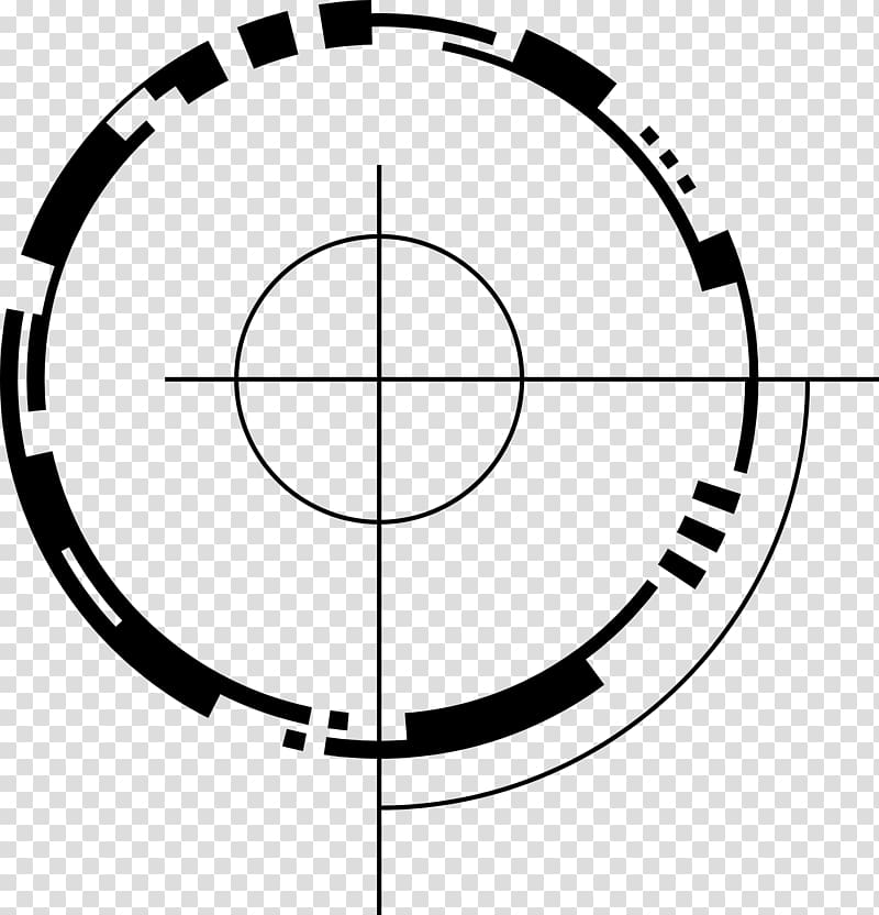 Ink abstract circle classical sense of technology transparent background PNG clipart