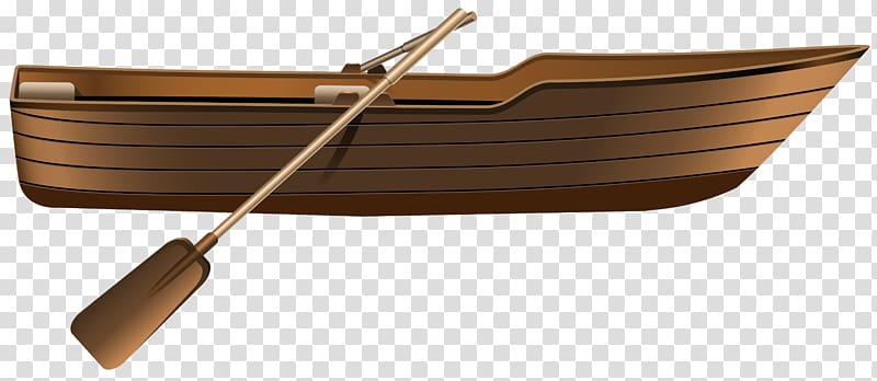 brown wooden boat with oars , WoodenBoat Paddle , Boat Icon transparent background PNG clipart