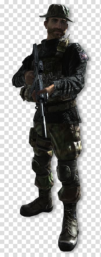 Soldier Infantry Militia Mercenary Marksman, mw3 transparent background PNG clipart