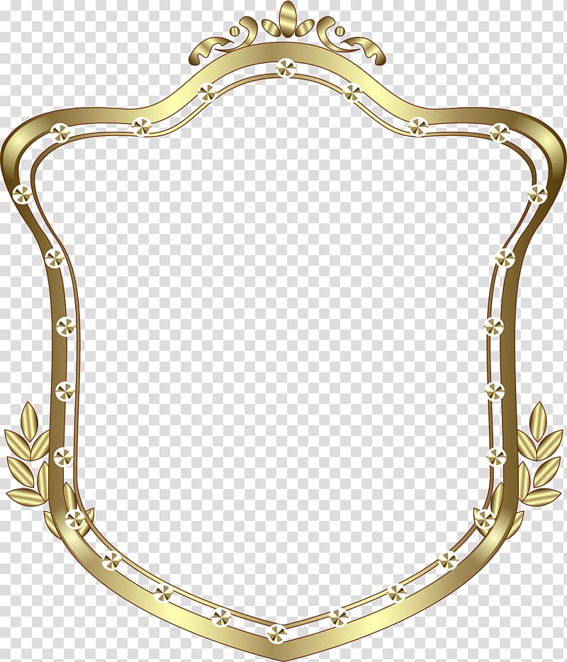 Frames Metal Gold , dkny transparent background PNG clipart