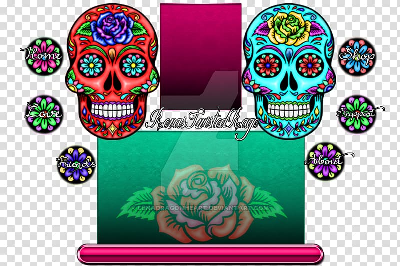 Graphic design Skull Pattern, skull transparent background PNG clipart