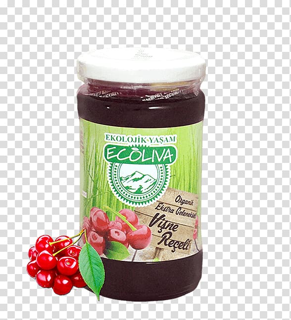 Organic food Lekvar Fruit preserves Pekmez Cranberry, honey transparent background PNG clipart