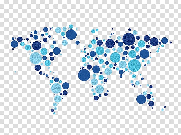 World map Dot distribution map Computer Icons, world map transparent background PNG clipart