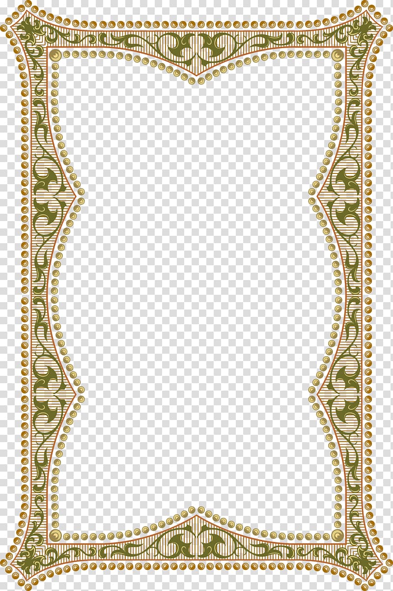 Frames , pearl border transparent background PNG clipart
