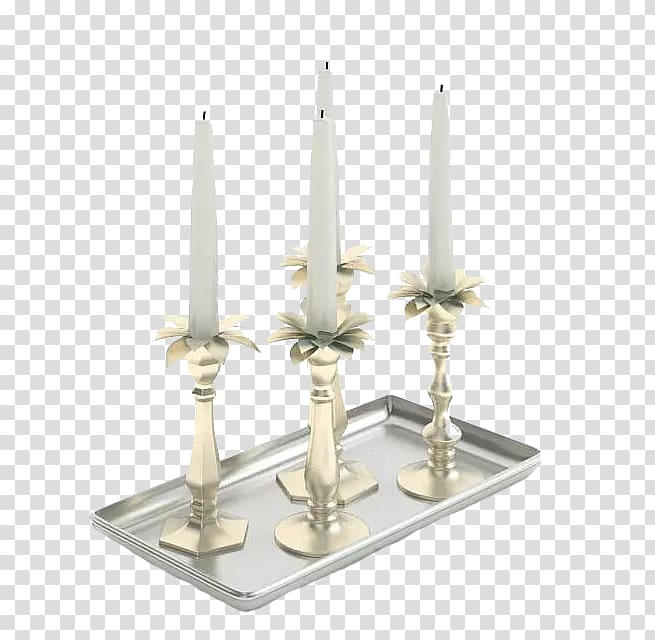 Light Candle Tray 3D computer graphics, Fancy tray candle transparent background PNG clipart