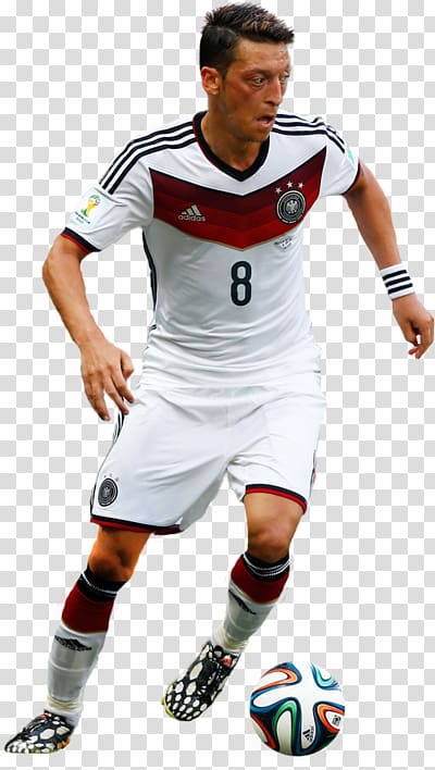 man playing soccer, Mesut Özil Germany national football team UEFA Euro 2016 Football player Arsenal F.C., Mesut Ozil transparent background PNG clipart