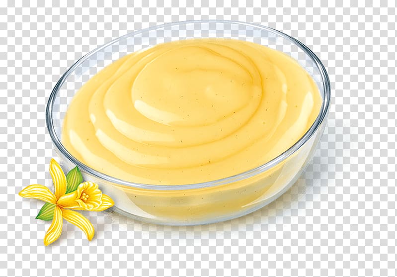 Crème fraîche Custard Mango pudding Aioli Crème anglaise, pudding transparent background PNG clipart