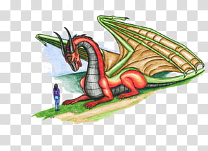 Dragon Drawing, dragon transparent background PNG clipart thumbnail
