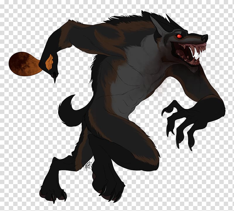 Werewolf Monster Drawing , scars transparent background PNG clipart