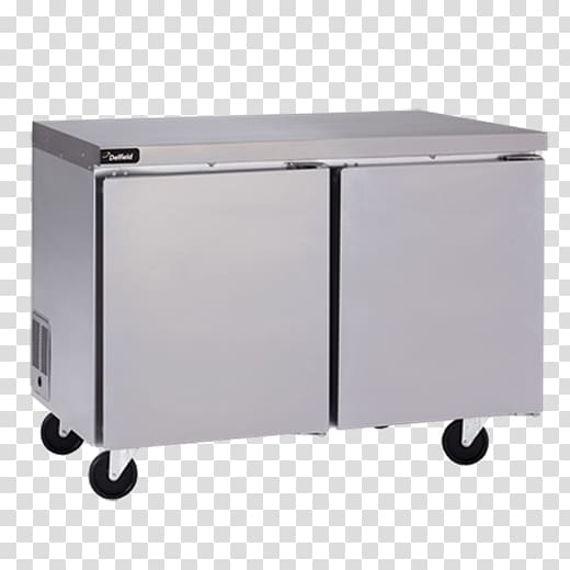 Refrigerator The Delfield Company Refrigeration Freezers Table, refrigerator transparent background PNG clipart